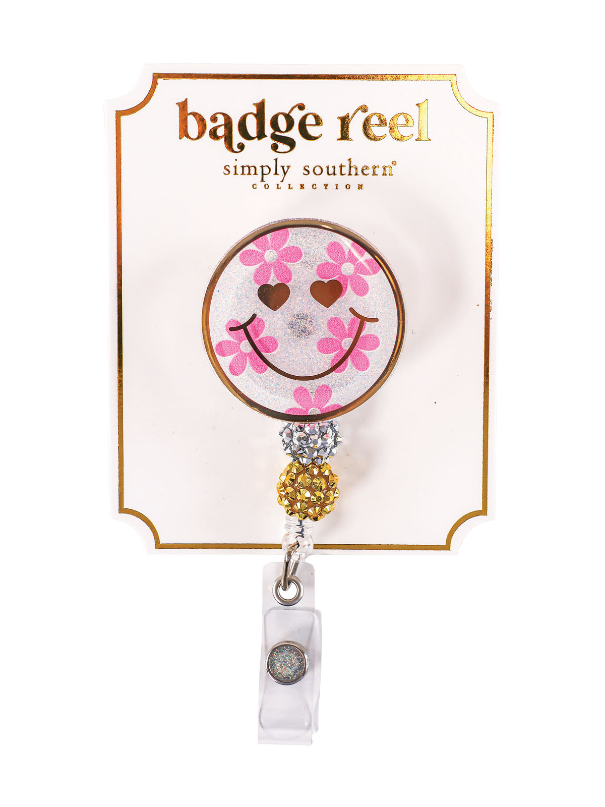 3474- Badge Reel by Simply Southern