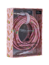 3477- USB 10ft Charging Cable by Simply Southern