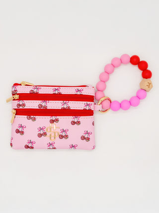 Beaded O-Ring Wristlet w/ ID Wallet by Simply Southern