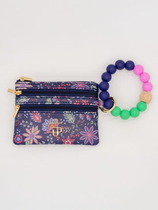 Beaded O-Ring Wristlet w/ ID Wallet by Simply Southern