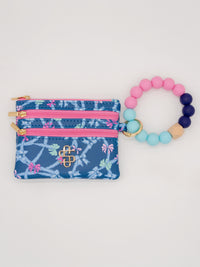 Beaded O-Ring Wristlet w/ ID Wallet by Simply Southen