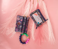 Beaded O-Ring Wristlet w/ ID Wallet by Simply Southen
