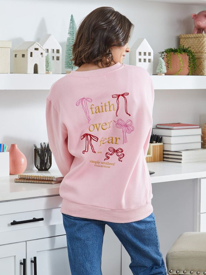 Faith Over Fear Crewneck by Simply Southern