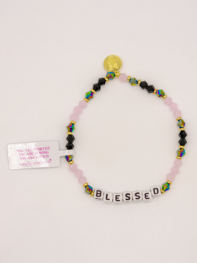 Beaded Inspirational Stretch Bracelet by Simply Southern