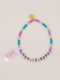 Beaded Inspirational Stretch Bracelet by Simply Southern
