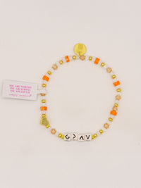 Beaded Inspirational Stretch Bracelet by Simply Southern
