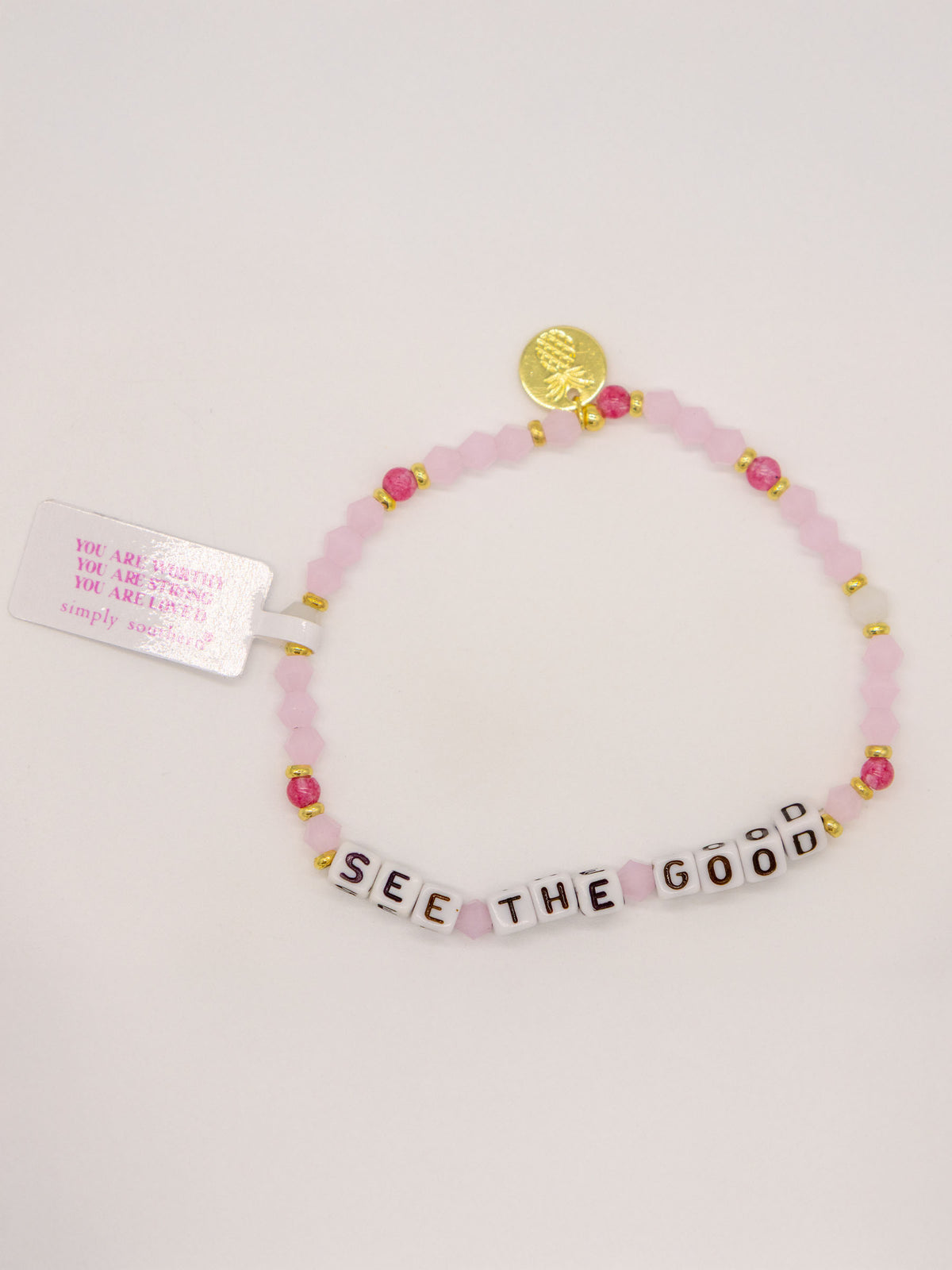 Beaded Inspirational Stretch Bracelet by Simply Southern