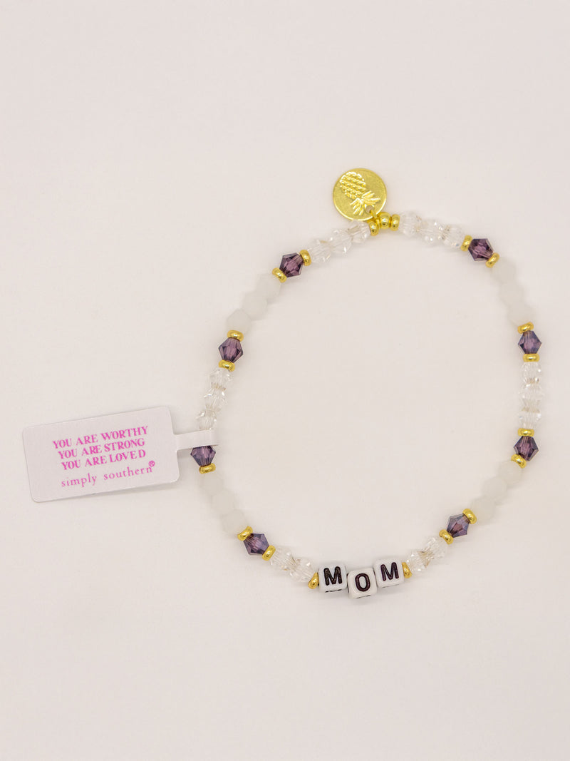 Beaded Inspirational Stretch Bracelet by Simply Southern