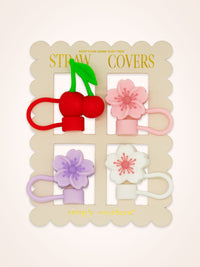Straw Cover Pack of 4 by Simply Southern