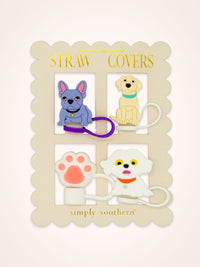 Straw Cover Pack of 4 by Simply Southern