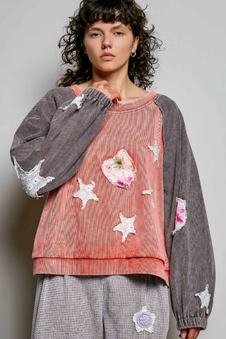 The Follow Your Heart Patchwork Top | POL ATLANTA