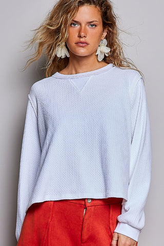 The Easy Days Vintage Knit Top | POL ATLANTA