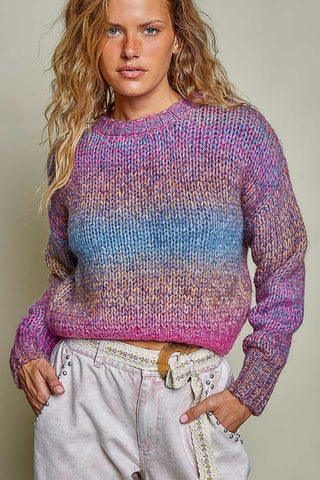 The Color Me Cozy Ombre Sweater | POL ATLANTA