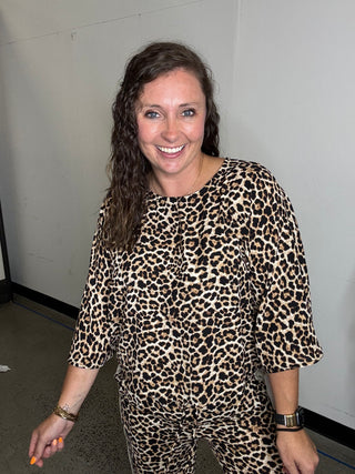 Leopard Printed Top | STYLIVE ATLANTA