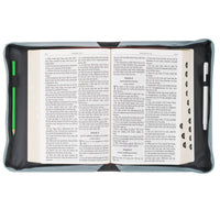 Bible Cover Fashion Teal Trust Prov. 3:5: Large