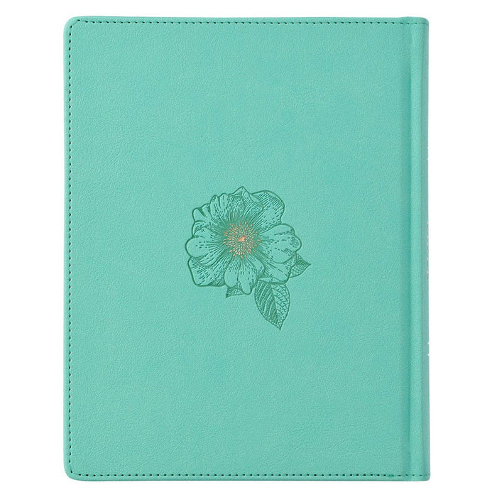 2490- Teal Faux Leather Hardcover KJV My Promise Bible