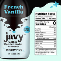 2447- Javy French Vanilla Cold Brew Coffee Concentrate