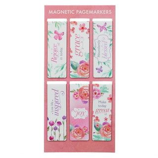 *Magnetic Bookmark Set Blossoms of Blessings