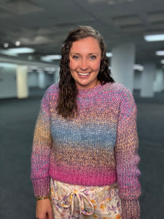 The Color Me Cozy Ombre Sweater | POL ATLANTA