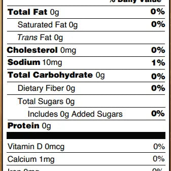 8850- Hazelnut 750ml - Skinny Syrup