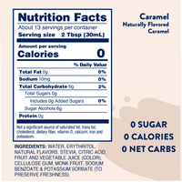 Naturally Sweetened Caramel Syrup - 375ml