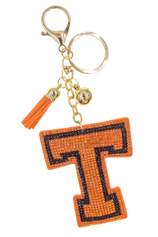 9782- Power T Beaded Keychain *TN COLLECTION*