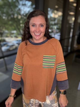 Camel Boho Jacket | EASEL ATLANTA