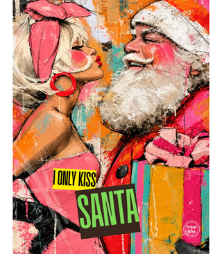 I Only Kiss Santa | INGIDO BLUE TAKEOVER | PREORDER