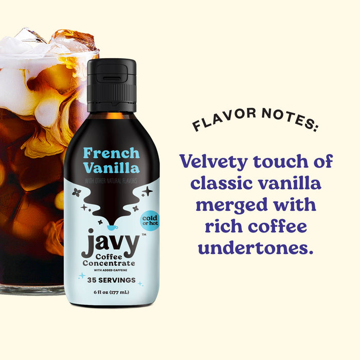 2447- Javy French Vanilla Cold Brew Coffee Concentrate