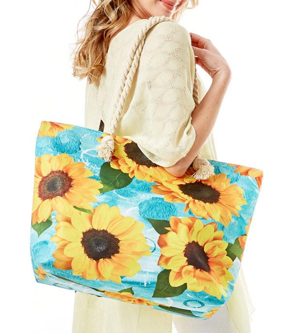 8960- Sunflower Beach Tote