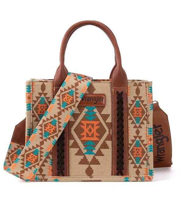 30008- Tan Wrangler Aztec Purse