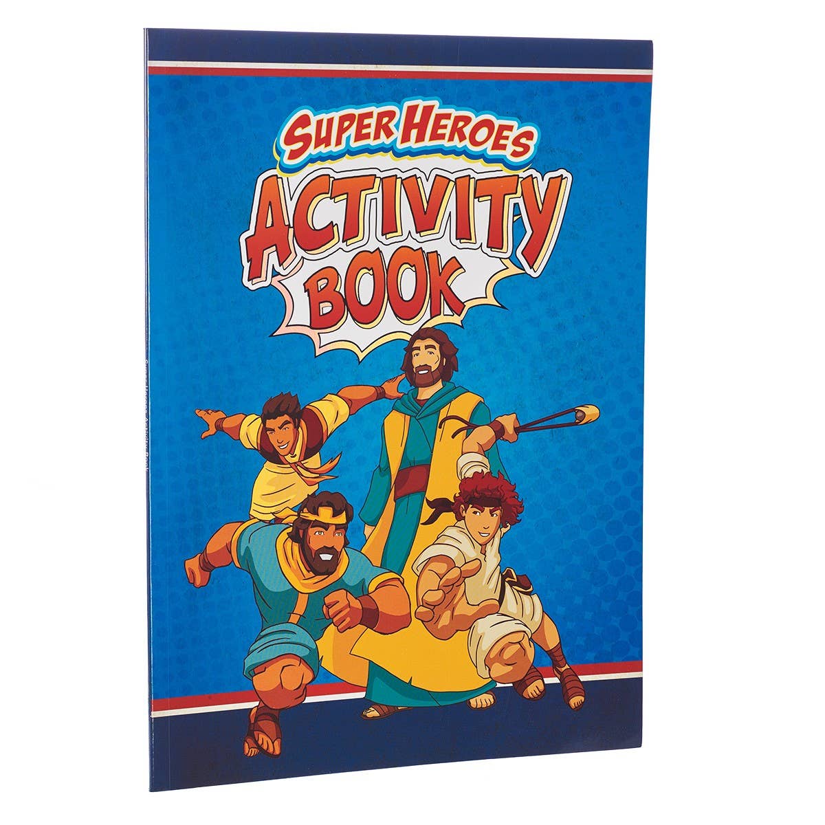 3419- Kid Book Super Heroes Activity Book Softcover