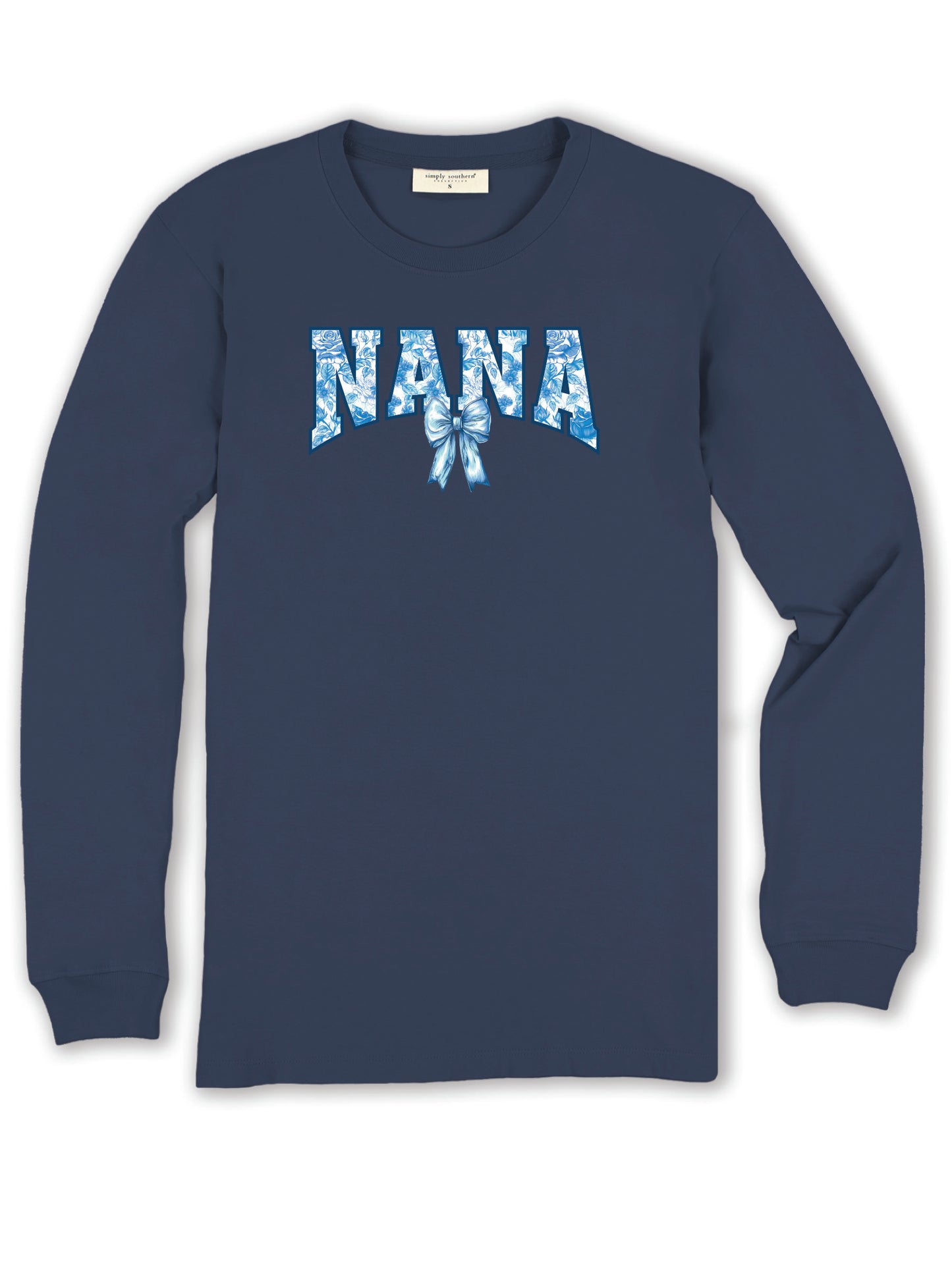 3389- Blessed To Be Called Nana Long Sleeve Simply Southern T-Shirt