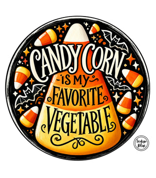 Candy Corn Is My Favorite Vegetable | Blue Indigo | HALLOWEEN PREORDER