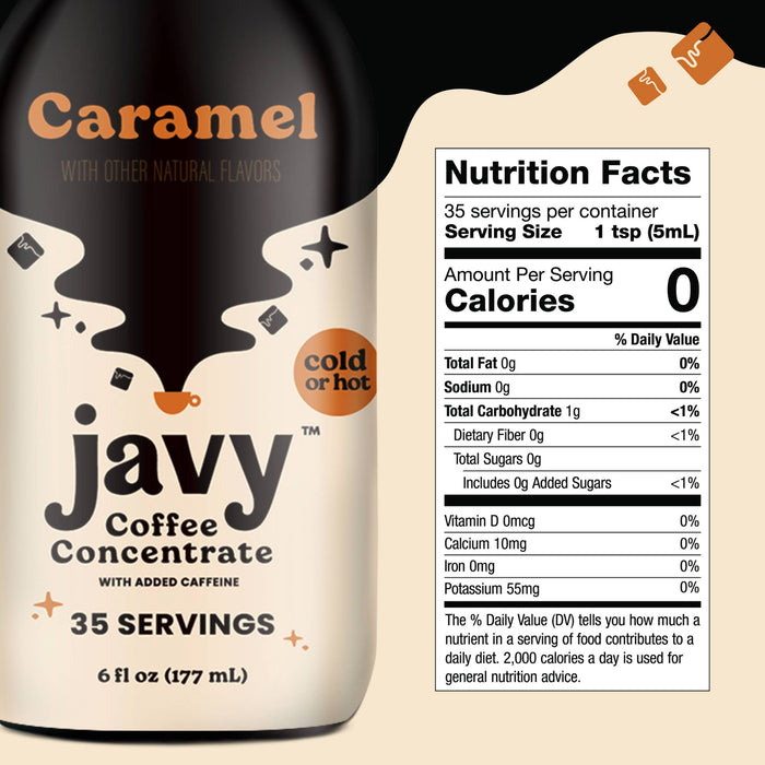 2446- Javy Caramel Cold Brew Coffee Concentrate