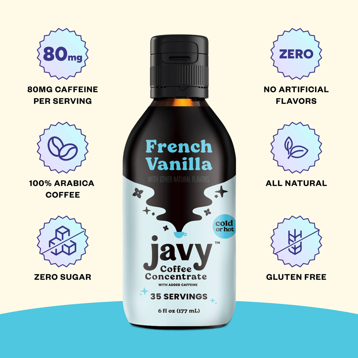 2447- Javy French Vanilla Cold Brew Coffee Concentrate