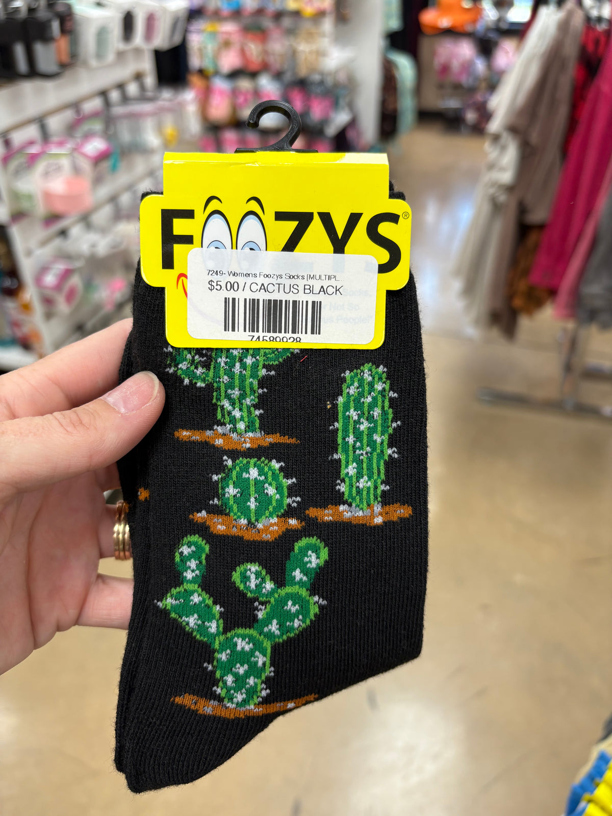 7249- Womens Foozys Socks [MULTIPLE PATTERNS]