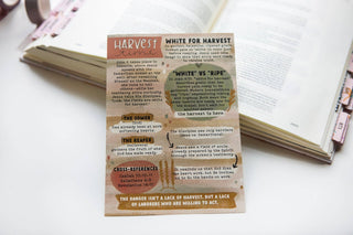 Harvest Time Tip-in Sheet