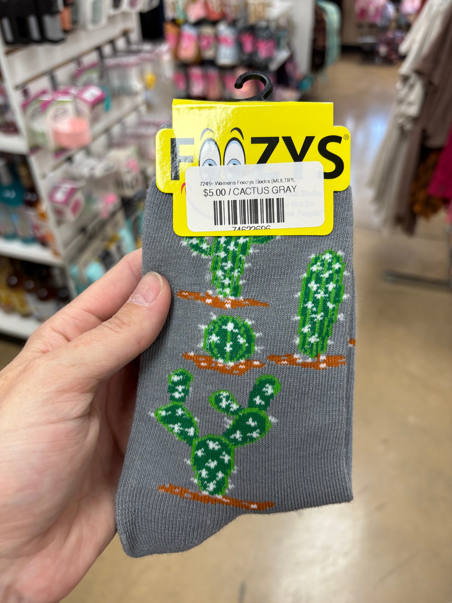 7249- Womens Foozys Socks [MULTIPLE PATTERNS]