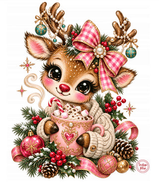Cocoa Cutie Reindeer | INGIDO BLUE TAKEOVER | PREORDER