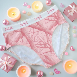 Arya Hip Hugging Briefs | Valentine | JadyK: Pink Camo