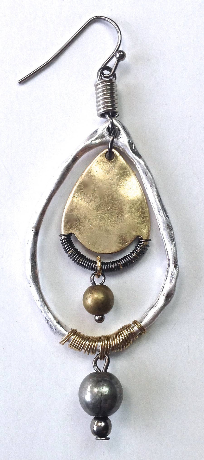 Wrapped Tears & Drop Earrings