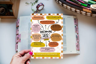 Becoming Her (Proverbs 31)  Tip-in Sheet