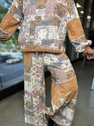 Patchwork Boho Pants | EASEL ATLANTA