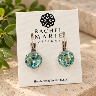 SANDI EARRING LIVEBOX AQUACHAMP  | RACHEL MARIE DESIGNS PREORDER