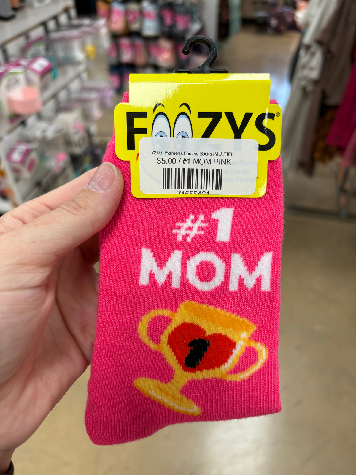 7249- Womens Foozys Socks [MULTIPLE PATTERNS]