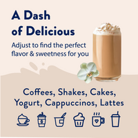 Naturally Sweetened French Vanilla Syrup - 375ml