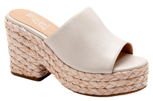 2180- Solstice Ivory Wedges by Corkys