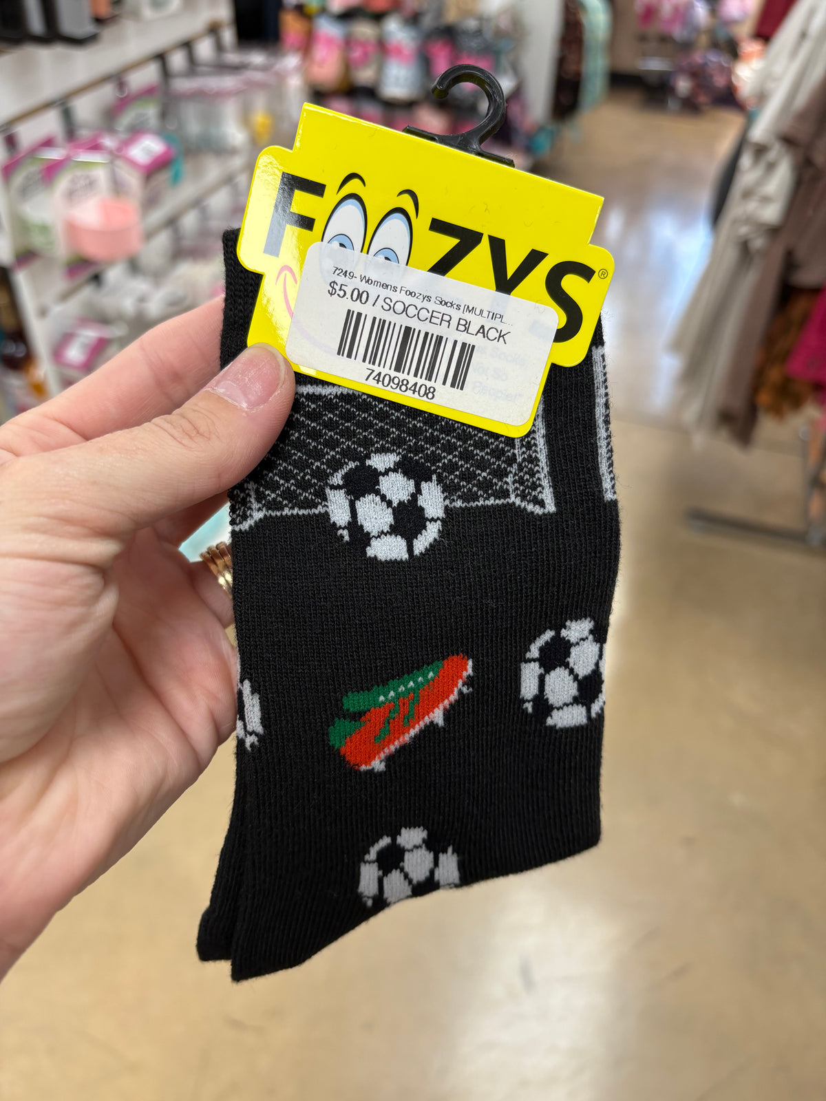 7249- Womens Foozys Socks [MULTIPLE PATTERNS]