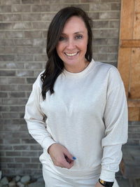 Scuba Cuffed Crewneck Pullover & Pants Set by Zenana *MULTIPLE COLORS*